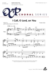 I Call, O Lord, on You SATB choral sheet music cover